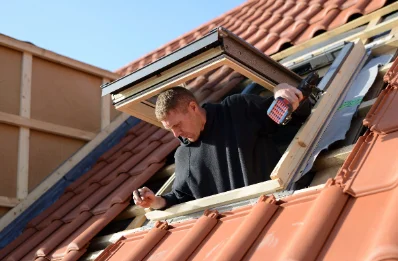 Pose de fenêtres de toit Velux à Lewarde